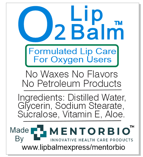 O2 Lip Balm Label Details